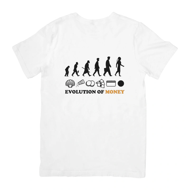 Camisa Bitcoin Evolution Of Money