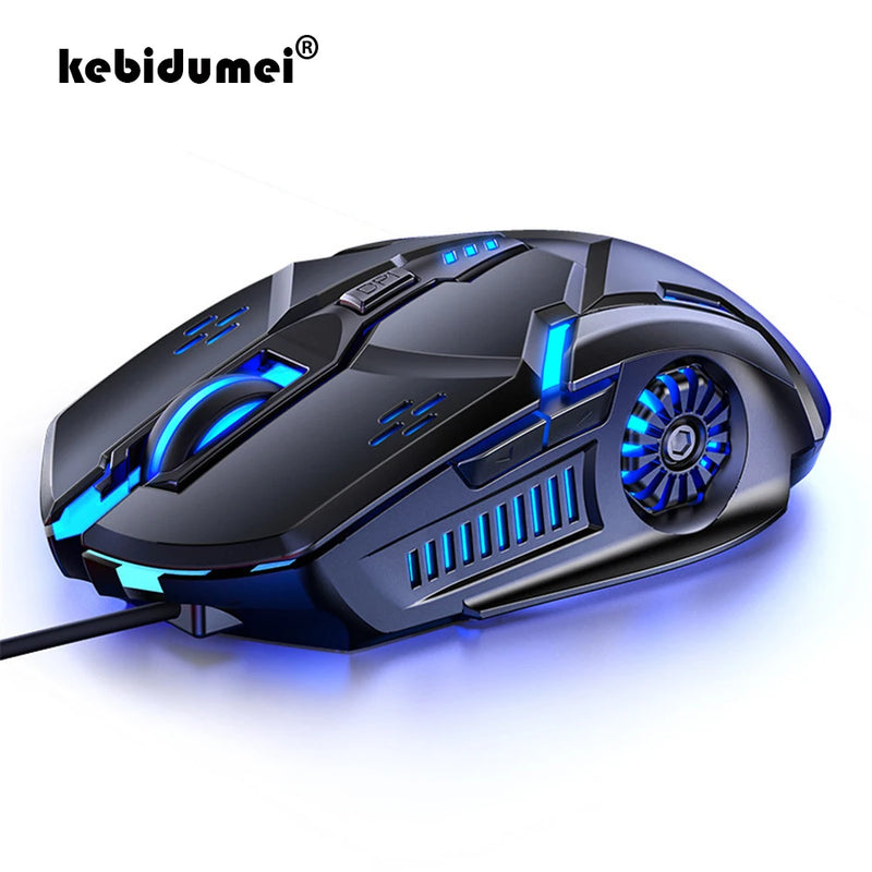 mouse gamer profissional rgb com fio