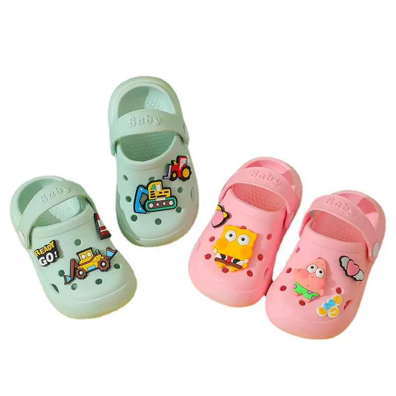 crocs infantil desenho animado