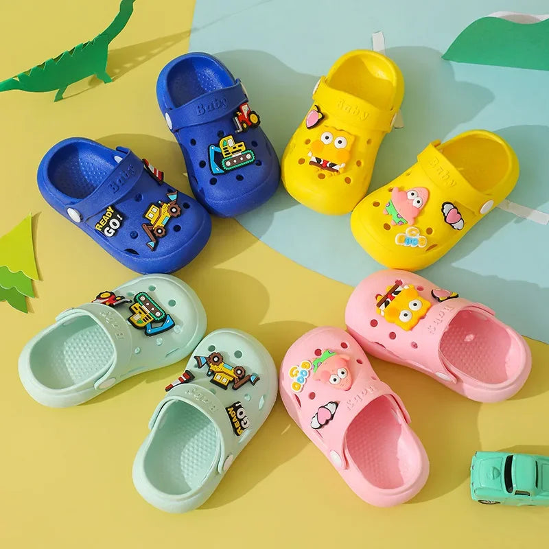 crocs infantil desenho animado