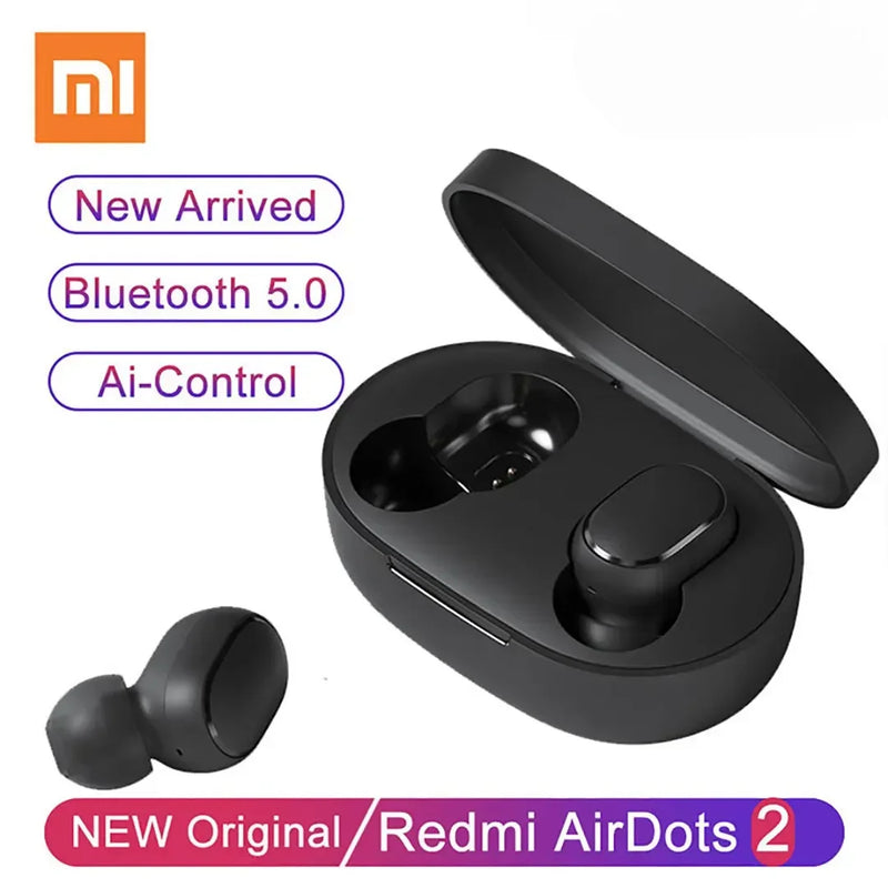 fone de ouvido original xiaomi redmi airdots bluetooth