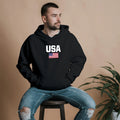 Blusa Moletom Estados Unidos da América USA Com Capuz