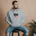 Blusa Moletom Estados Unidos da América USA Com Capuz